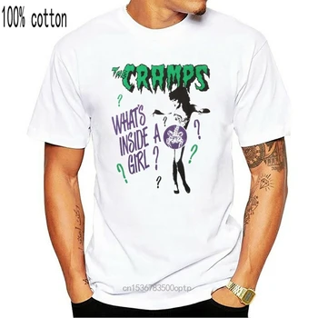 Camiseta divertida para hombre, camisa de Cramps The Cramps, lo que hay dentro de una chica, novedad de 2020