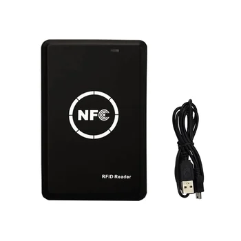 IC RFID Card Reader Копировальный Аппарат Дубликатор NFC Smart Card Reader Писатель Зашифрованный Программатор 13,56 МГц