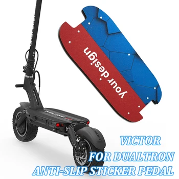 Противоскользящая наклейка на педаль для электрического скейтборда Dualtron Victor, Защитная крышка, Нескользящая наклейка, Наждачная бумага, Абразивная бумажная лента