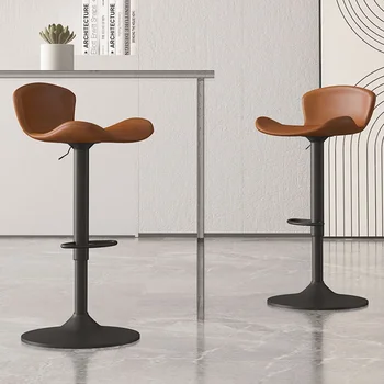 Регулируемые барные стулья для гостиной, Современный дизайн, Скандинавские поворотные барные стулья, Удобная барная стойка, мебель для ресторана Sgabelli Da Bar