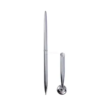 Металлическая Шариковая ручка, Прикрепленная к подставке для стола, Ручки для вывесок Свадебных Гостей, Прямая поставка