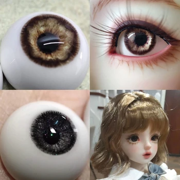 BJD Eyes кукольные глаза 8 мм-20 мм кукольные милые гипсовые черные Глаза для игрушек 1/8 1/6 1/4 1/3 SD DD аксессуары для кукол 8 мм-20 мм кукольные глаза