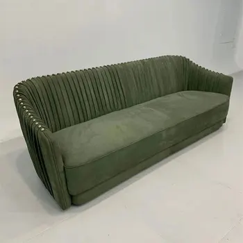 Ткань с точечной технологией, легкое роскошное программное обеспечение wind, дизайнерский диван для трех человек, мебель для приемной в скандинавском стиле
