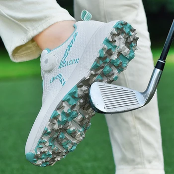 Профессиональная обувь для гольфа, женская спортивная обувь для фитнеса, для гольфа, для отдыха на открытом воздухе, легкая обувь для ходьбы, женские размеры 35-40