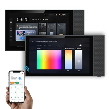 Панель управления умным домом Tuya Wifi 6,8-дюймовая панель шлюза Zigbee с сенсорным экраном Подходит для смарт-устройства Tuya Smart Gift