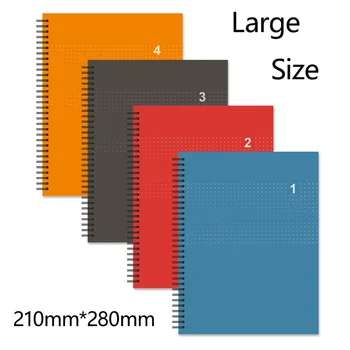 Смарт-ноутбук Ophaya большого размера 21 * 28 см /8 × 11 дюймов с точечным кодом Работает с Ophaya Smart Pen 4 цветов (смарт-ручка в комплект не входит)
