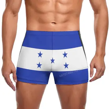 Плавки с флагом Гондураса, быстросохнущие шорты для мужчин, пляжные шорты для плавания, летний подарок