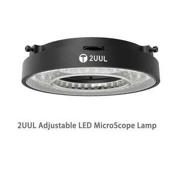 2UUL MS98 Регулируемая светодиодная лампа для микроскопа для ремонта мобильных телефонов Лампа-осветитель высокой яркости для ремонта и замены