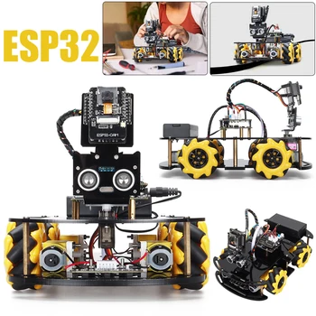 Стартовый набор робота ESP32 Cam для программирования Arduino с камерой ESP32 и кодами Образовательный набор для обучения Smart Automation Set