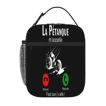 Сумка для ланча La Petanque Mappelle Fete Cadeau Vacance Boule, ланч-боксы, упакованный ланч, кавайная сумка для ланча