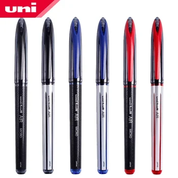 12 Шт Гелевая Ручка Uni UBA-188 Office Business Signing Pen 0,5/0,7 мм Черная Технология Free Ink Control Рисование Эскизов Канцелярских Принадлежностей