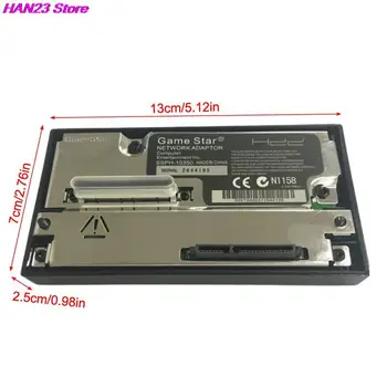 Высококачественный сетевой адаптер с интерфейсом SATA 1шт для игровой консоли PS2 Fat, сетевой адаптер для жесткого диска со слотом SATA