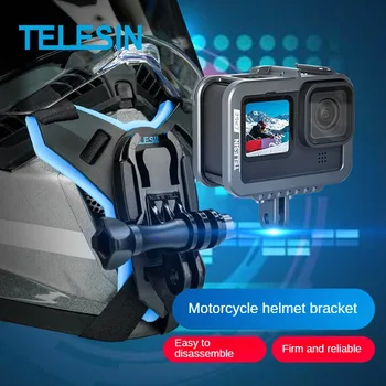 Телесин для Gopro 10/Action 2 Мотоциклетный шлем с фиксированным кронштейном для подбородка Аксессуары для спортивной камеры Small Ant