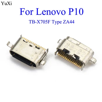YuXi 5шт микроразъем USB Type C для Lenovo P10 (Модель TB-X705F, Тип ZA44) разъем для зарядки, разъем для док-станции