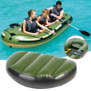 Надувная подушка для сидения лодки-каяка из ПВХ, сиденье для дрейфующего каноэ, Универсальная подушка для надувных лодок, Аксессуары для сидения для каяка на открытом воздухе