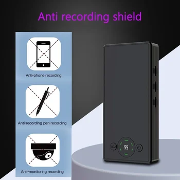 F10 Защита от записи, Глушитель разговоров, Монитор защиты от утечки, Внутренний блокиратор подслушивания, Портативный мобильный детектор