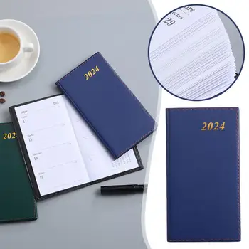Повестка дня на 2024 год Планировщик Блокнот Дневник Либретто Список Дневников Канцелярские принадлежности A6 Do Notebook Planner 2024 Cuadernos To Note Weekly Bo E3J4