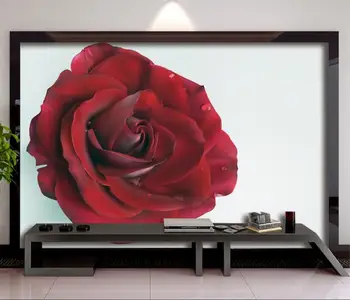 Обои на заказ Beibehang photo lover фон для телевизора из бисера с розовой водой стены домашний декор гостиная спальня фрески 3D обои