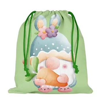 Пасхальный кролик, сумки для кроликов, ушки, сумка на завязках, подарочная коробка, коробка сахара, Свадебная коробка конфет, креативное милое Пасхальное украшение
