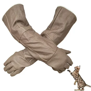 Многофункциональные перчатки для домашних животных, перчатки для купания, для кошек, для попугаев, Корова, кожа для защиты от укусов животных, Орел, Водонепроницаемый Длинный
