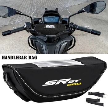 Для Aprilia SR GT200 2022 Аксессуары для мотоциклов Водонепроницаемая сумка на руль, дорожная сумка