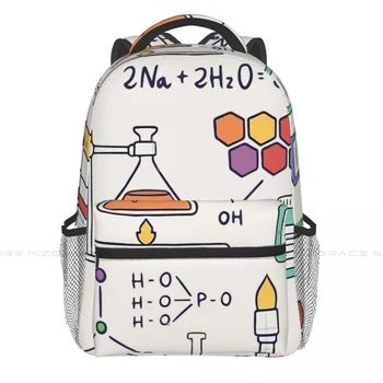 Снова в школу, Удивительный рюкзак для химии, Школьный рюкзак для мальчиков и девочек, Мягкий рюкзак для путешествий, повседневная сумка для ноутбука