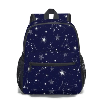 Космическая галактика, созвездие зодиака, звезда, детский школьный рюкзак, детская школьная сумка, сумка для учеников начальной школы, сумка для девочек и мальчиков