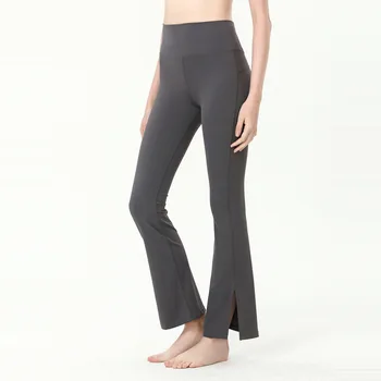 женские брюки для йоги с высокой талией и приподнятыми ягодицами, слегка сужающиеся к низу, с высокой эластичностью LuluLemonS для повседневной носки