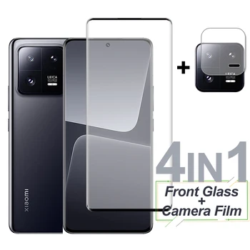 Защитная пленка с изогнутым экраном с полным покрытием для Xiaomi 13 Pro, пленка для объектива камеры из закаленного стекла для Xiaomi 13 Lite 12 Pro 12X 12S Ultra