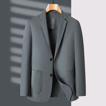 Z613-2023 Мужская деловая повседневная куртка в полоску в полоску jet jacket с одним верхом West top