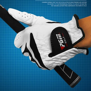 Мужские перчатки для гольфа из овчины PGM, спортивные перчатки для левой и правой руки, прочные и удобные, новинка 2023 года