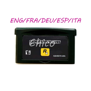 Grand Theft Auto ENG / FRA / DEU / ESP / ITA Карта картриджа с памятью для видеоигр для 32-разрядных консольных аксессуаров EU