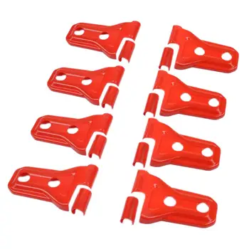 Красный защитный кожух дверных петель автомобиля для внешнего декора JL